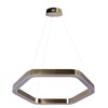 Миниатюра фото подвесной светодиодный светильник loft it titanium 10243s gold | 220svet.ru