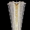 Миниатюра фото каскадная люстра artglass dia 550x1500 ce | 220svet.ru