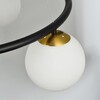 Миниатюра фото подвесная люстра arte lamp alcor a2224sp-6bk | 220svet.ru
