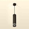 Миниатюра фото комплект подвесного светильника ambrella light techno spot xp6356003 sbk/fr черный песок/белый матовый (a2302,c6356,n6236) | 220svet.ru
