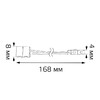 Миниатюра фото коннектор гибкий для светодиодной ленты 5050 и 2835/120smd gauss (3 шт) 251204000 | 220svet.ru