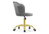 Миниатюра фото стул woodville bud grey / gold 15538 | 220svet.ru