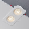 Миниатюра фото встраиваемый светодиодный светильник 3000к ip44 elektrostandard tetro 15277/led белый | 220svet.ru