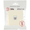 Миниатюра фото розетка эра arktik 16-3107-02 информационная rj45 слоновая кость б0070475 | 220svet.ru