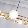 Миниатюра фото подвесная светодиодная люстра favourite rondell 4382-12p | 220svet.ru