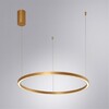 Миниатюра фото подвесной светодиодный светильник arte lamp smooth a2223sp-1pb | 220svet.ru
