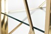 Миниатюра фото стеллаж garda decor gy-sh8711gold прозр/золото | 220svet.ru