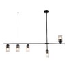 Миниатюра фото подвесная люстра escada reverse 2100/5p black | 220svet.ru
