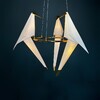Миниатюра фото подвесная светодиодная люстра imperium loft origami bird 75246-22 | 220svet.ru
