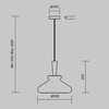 Миниатюра фото подвесной светильник maytoni toys mod405pl-01w | 220svet.ru