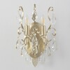 Миниатюра фото настенный светильник crystal lux esmiralda ap2 gold | 220svet.ru