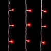 Миниатюра фото гирлянда занавес 1 x 6 м красный 220в, 600 led, провод прозрачный пвх, ip54 ltc pcl601-10-2r | 220svet.ru