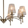Миниатюра фото подвесная люстра escada faith 694/8pl gold | 220svet.ru