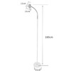 Миниатюра фото торшер reluce 03338-0.6-01 wt | 220svet.ru