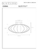 Миниатюра фото потолочный светильник lucide 03147/40/30 | 220svet.ru