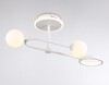 Миниатюра фото потолочный светодиодный светильник ambrella light comfort linetech fl66221 | 220svet.ru