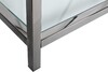 Миниатюра фото стеллаж garda decor gy-sh8711bl прозр/темн.хром  | 220svet.ru