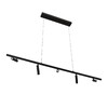 Миниатюра фото подвесная светодиодная люстра loft it sign 10260/5 black | 220svet.ru