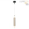 Миниатюра фото бра-подвесной светильник lumion trendy 6556/15wcl черный | 220svet.ru