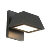 Миниатюра фото уличный настенный светодиодный светильник favourite trapezium 4300-1w | 220svet.ru