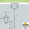 Миниатюра фото парковый фонарь fumagalli horeb adam/noemi 2l e35.208.m20.axh27 | 220svet.ru