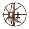 Миниатюра фото бра loft it foucaults orb crystal loft1897w | 220svet.ru