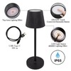 Миниатюра фото уличный светодиодный светильник arte lamp fuyue a1616lt-1bk | 220svet.ru