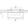 Миниатюра фото встраиваемый светильник lightstar levigo (010021+510027) l01002127 | 220svet.ru