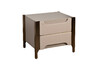 Миниатюра фото тумбочка grimaldi светлая с 2мя ящиками garda decor 77ip-gd011-t/1 | 220svet.ru