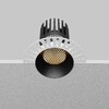 Миниатюра фото встраиваемый светодиодный светильник maytoni dip dl121-15w-2.7k-trs-b | 220svet.ru