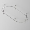 Миниатюра фото шинопровод магнитный накладной/подвесной maytoni flarity trx154-sr-d800-pt | 220svet.ru