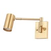 Миниатюра фото спот crystal lux felix ap1 brass | 220svet.ru