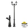 Миниатюра фото парковый фонарь fumagalli nebo ofir/rut 2l  e26.202.r20.axf1r | 220svet.ru