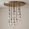 Миниатюра фото подвесной светильник delight collection 7328p/10 copper/transparent | 220svet.ru