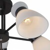 Миниатюра фото потолочная люстра reluce 01416-0.3-05 bk+cr | 220svet.ru
