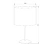 Миниатюра фото настольная лампа tk lighting 5278 blue | 220svet.ru