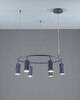 Миниатюра фото подвесная люстра moderli cora v11069-6p | 220svet.ru