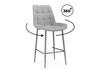 Миниатюра фото барный стул woodville челси 360 светло-серый (zd 960) / серый np 632548 | 220svet.ru