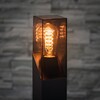 Миниатюра фото садовый настенный светильник kanlux laven el 25 gr 36548 | 220svet.ru