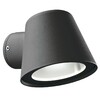 Миниатюра фото уличный настенный светильник ideal lux gas ap1 antracite | 220svet.ru