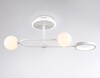 Миниатюра фото потолочный светодиодный светильник ambrella light comfort linetech fl66221 | 220svet.ru
