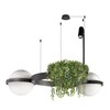 Миниатюра фото подвесной светодиодный светильник loft it jardin 10121/2 dark grey | 220svet.ru