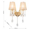Миниатюра фото бра favourite 2868-2w | 220svet.ru