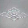Миниатюра фото светильник потолочный reluce 06335-0.3-4+4a wh (rgb) | 220svet.ru