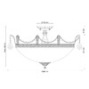 Миниатюра фото потолочный светильник lucia tucci barletta 182.10 d720 antique | 220svet.ru