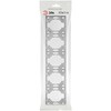 Миниатюра фото рамка для розеток и выключателей эра arktik 16-5005-03 на 5 постов алюминий б0070586 | 220svet.ru