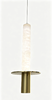 Миниатюра фото подвесной светильник delight collection 5142p/1 brass / white alabaste | 220svet.ru
