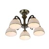 Миниатюра фото потолочная люстра escada ballad 2134/5p bronze | 220svet.ru