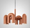 Миниатюра фото подвесная люстра inodesign fanny orange 4 40.6055 | 220svet.ru