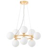 Миниатюра фото подвесной светильник lumina deco marsiada ldp 6033-9 fgd | 220svet.ru